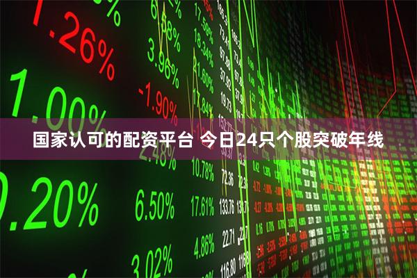 国家认可的配资平台 今日24只个股突破年线