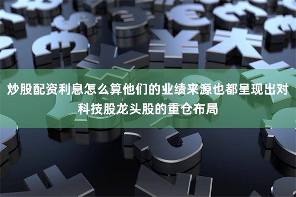 炒股配资利息怎么算他们的业绩来源也都呈现出对科技股龙头股的重仓布局